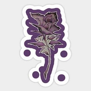 Dead rose Sticker